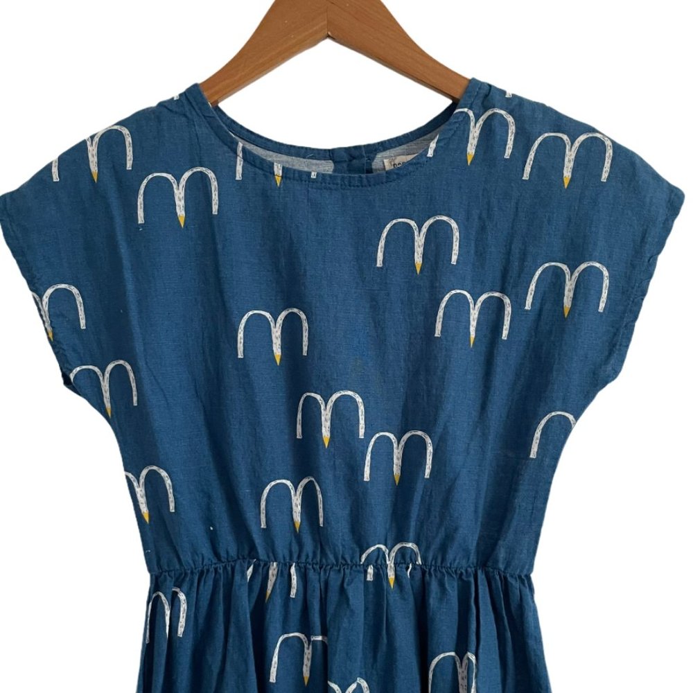 SOLD! Bobo Choses Bird Princess Seaport Dress 6-7 - Picture 9 of 12